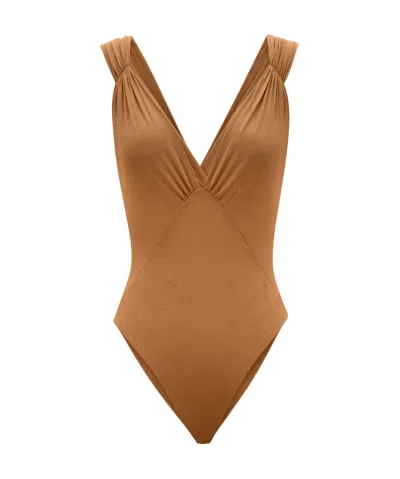 SAINT LAURENT SAINT LAURENT CROSS-BACK SLEEVELESS BODYSUIT
