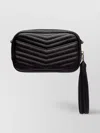 Saint Laurent Cross-body Bags With Chevron Pattern And Chain Strap