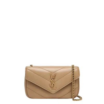 Saint Laurent Crossbody Xs Loulou 7daytona Camel Logo