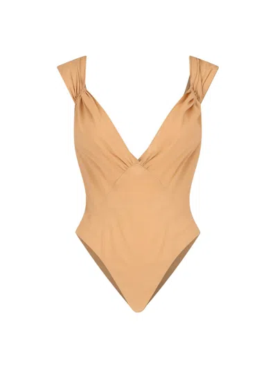 SAINT LAURENT CROSSED BODYSUIT
