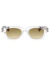 Saint Laurent Crystal-crystal-brown Recycled Acetate Sunglasses