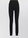 Saint Laurent Cuffed Hem Cashmere Trousers