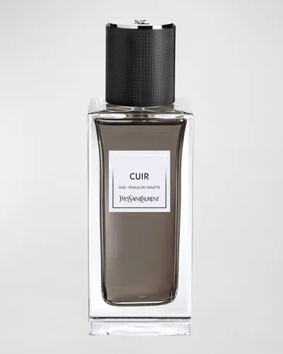 Saint Laurent Cuir Le Waistcoatiaire Des Parfums Eau De Parfum, 4.2 Oz. In White