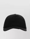 Saint Laurent Curved Brim Cotton Blend Cap