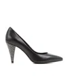 Saint Laurent Cusp High-heeled Shoes In Black