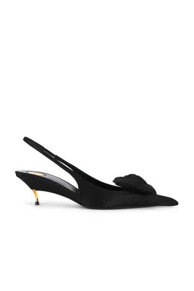 Saint Laurent Dakota Slingback Pump In Black