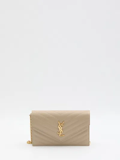Saint Laurent Dark Beige Pochette