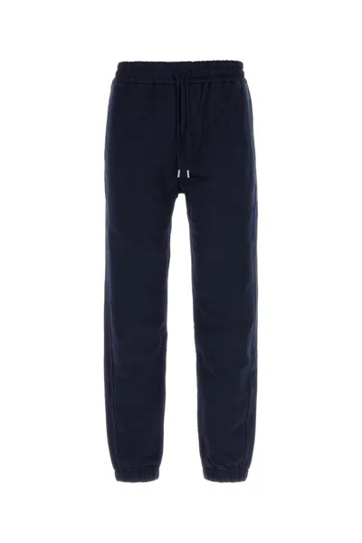 Saint Laurent Navy Blue Cotton Joggers