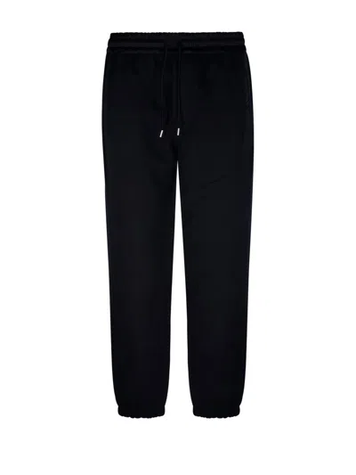 Saint Laurent Dark Blue Cotton Joggers