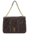 Saint Laurent Jamie 4.3 Leather Shoulder Bag In Dark Brown