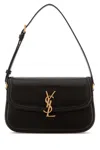 Saint Laurent Dark Brown Leather Solferino Shoulder Bag