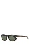 Saint Laurent Dark Brown Printed Sunglasses In Dark Brown