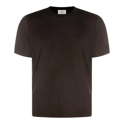 Saint Laurent Dark Brown Wool T-shirt