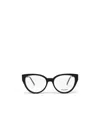 Saint Laurent Dark Grey Curved Sunglasses In White