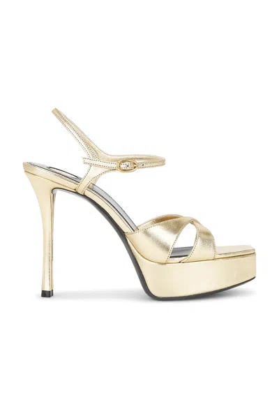 SAINT LAURENT DEBBIE PLATFORM SANDAL