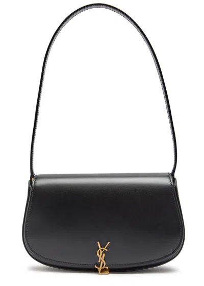 SAINT LAURENT SAINT LAURENT DEMI LUNE LEATHER SHOULDER BAG