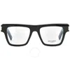 SAINT LAURENT SAINT LAURENT DEMO BROWLINE MEN'S EYEGLASSES SL 469 OPT 001 51