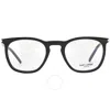 SAINT LAURENT SAINT LAURENT DEMO OVAL MEN'S EYEGLASSES SL 623 OPT 001 49