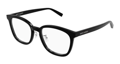 Saint Laurent Demo Square Men's Eyeglasses Sl 917/f 001 54 In ["black"]