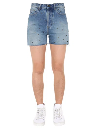 SAINT LAURENT SAINT LAURENT DENIM BERMUDA