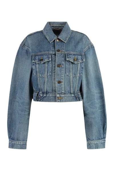 Saint Laurent Denim Jacket In Japan Vintage Blue