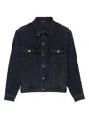 Saint Laurent Klassische Jeansjacke In Blue