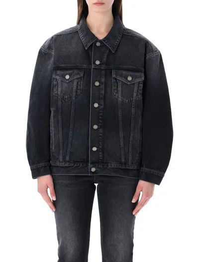 Saint Laurent Denim Jacket In Blue