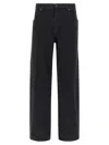 Saint Laurent Slim Straight Leg Denim With Five Pockets