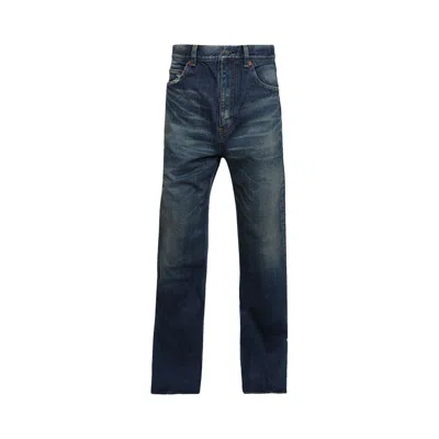 Pre-owned Saint Laurent Denim Pants 'blue'