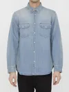 Saint Laurent Denim Shirt In Denim