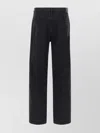 Saint Laurent Denim Trousers With Belt Loops And Pockets