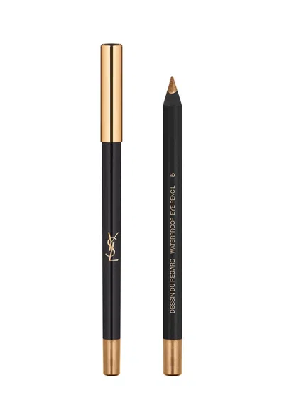 Saint Laurent Dessin Du Regard Waterproof Eye Pencil In White