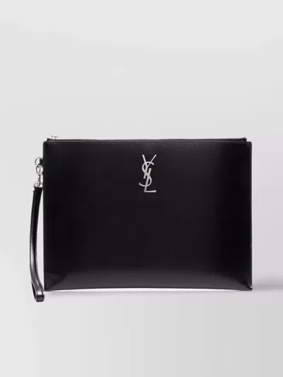Saint Laurent Detachable Strap In Black
