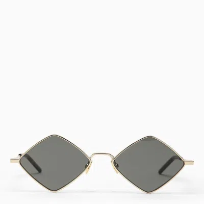 Saint Laurent Diamond Gold Sunglasses Women In Silver
