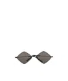 Saint Laurent Diamond Shape Sunglasses In Gray
