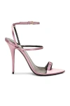 Saint Laurent Dive Sandal In Ancient Pink
