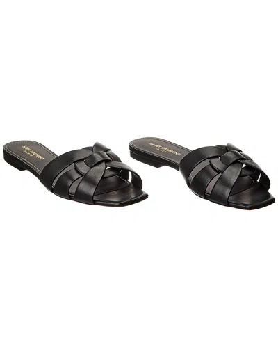 SAINT LAURENT SAINT LAURENT TRIBUTE LEATHER SANDAL
