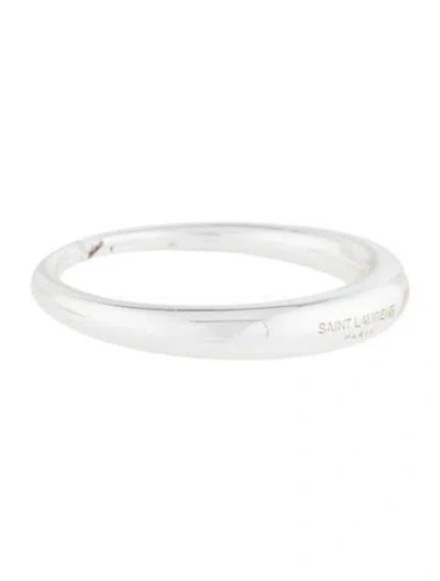 Pre-owned Saint Laurent Dome Band Ring In Multi