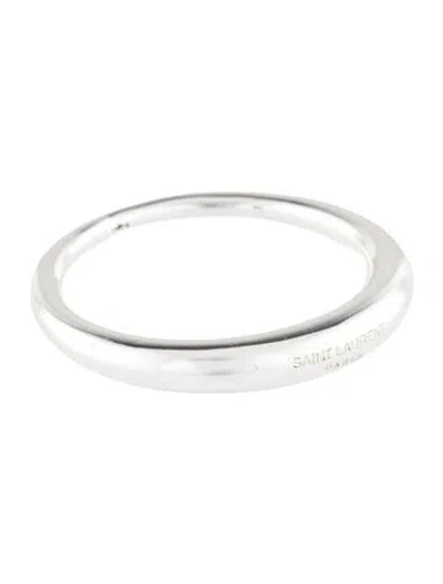 Pre-owned Saint Laurent Dome Band Ring In Multicolor