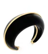 Saint Laurent Dome Bangle In Metallic