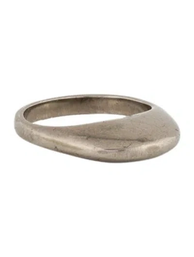 Pre-owned Saint Laurent Dome Edge Ring In Multi