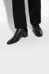 Saint Laurent ‘vlad' Leather Ankle Boots In Black