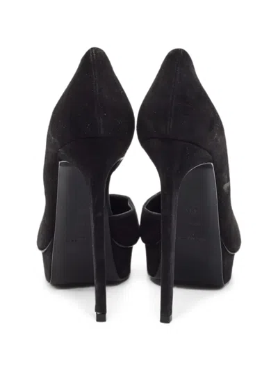 Pre-owned Saint Laurent D'orsay Pumps In Black