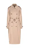 Saint Laurent Double-breasted Belted Coat