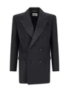 Saint Laurent Elevate Your Style With A Chic Black Smoking Jacket For Women