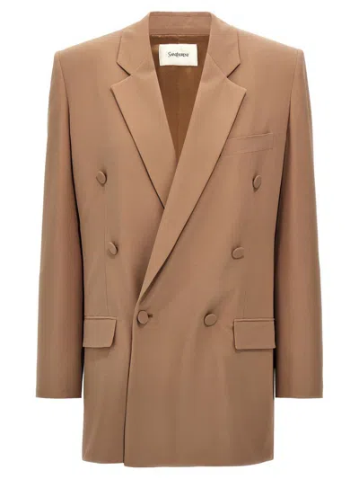 SAINT LAURENT SAINT LAURENT DOUBLE-BREASTED BLAZER