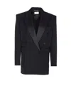 Saint Laurent Double Breasted Button Jacket