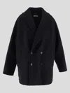 Saint Laurent Double-breasted Coat