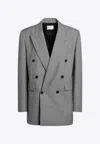 Saint Laurent Wool Chiné Jacket