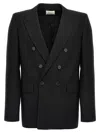 Saint Laurent Double-breasted Wool Blazer